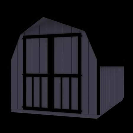 Mini Barn Storage Shed siding