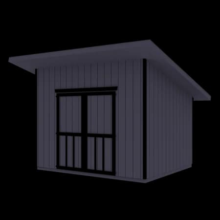 Modern Storage Shed siding