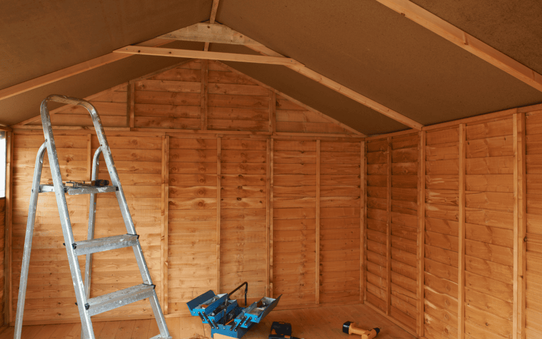 DIY storage shed