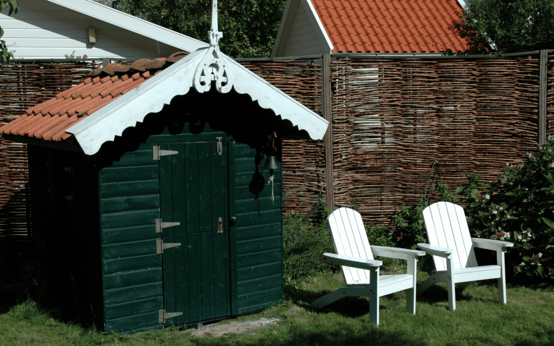 Playhouse storage shed