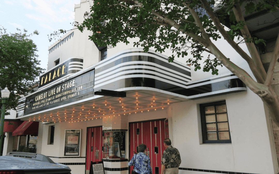Discovering the Historic Georgetown Palace Theatre in Georgetown, Texas